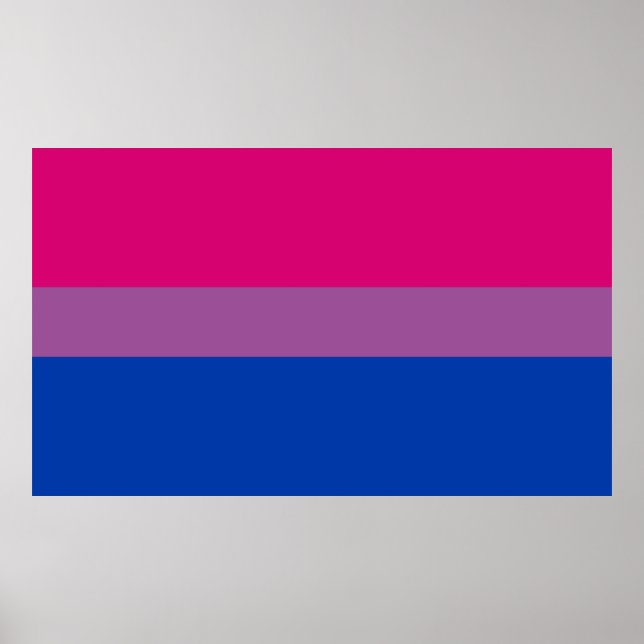 Affiche Bisexual pride (Devant)