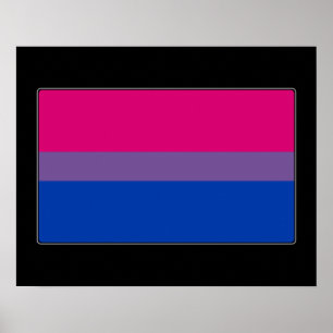 Affiche Bisexual pride