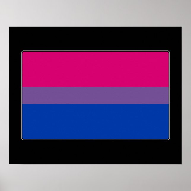 Affiche Bisexual pride (Devant)