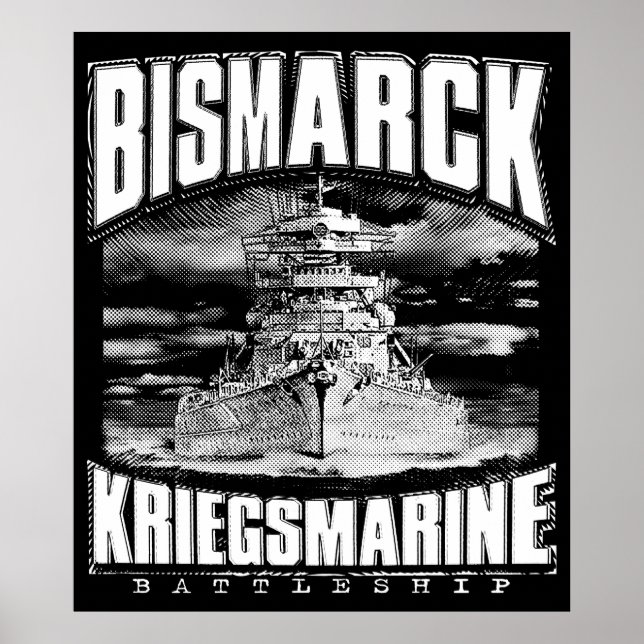 Affiche Bismarck (Devant)