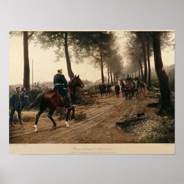 Affiche Bismarck et Napoléon (Devant)