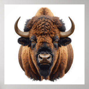 Affiche Bison / Buffle