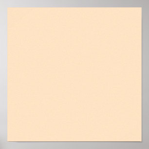Affiche Bisque (solid color)