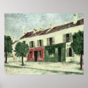 Affiche Bistrot dans la banlieue