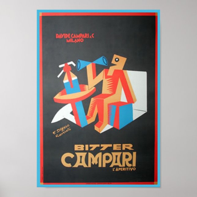 Affiche Bitter Campari (Devant)