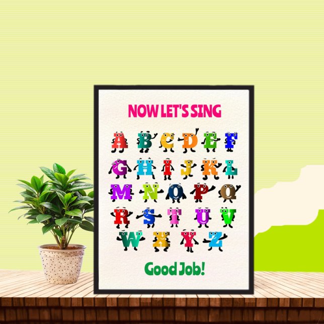 Affiche Bizarre ABC (Créateur téléchargé)