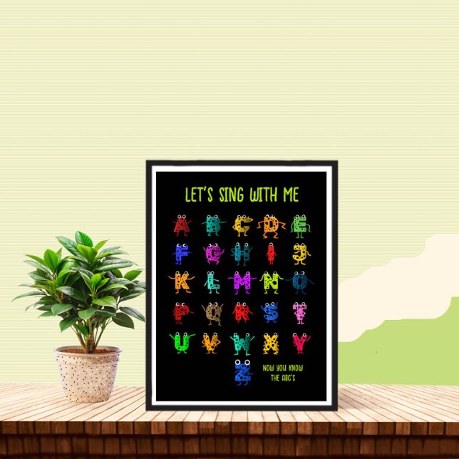 Affiche Bizarre ABC (Créateur téléchargé)