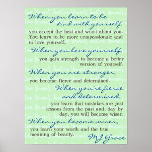 Affiche BK2YS "Love Yourself First"