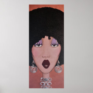 Affiche "Black Beauty Diva"