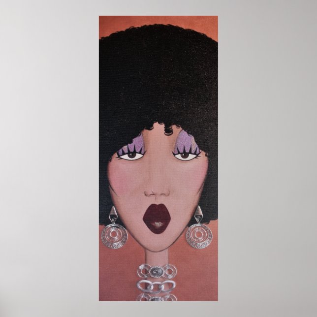 Affiche "Black Beauty Diva" (Devant)