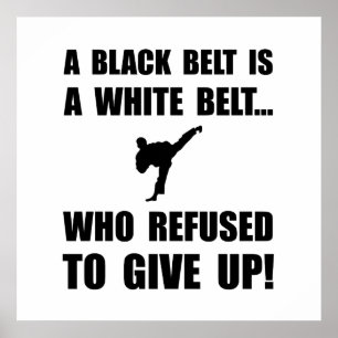 Affiche Black Belt Refusal