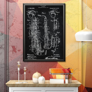 Affiche Black   Brevet saxophone