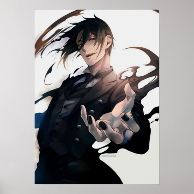 Affiche Black Butler Sebastian (Devant)