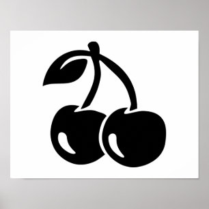 Affiche Black cherries
