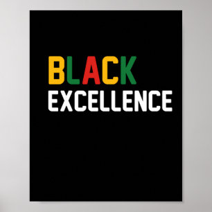 Affiche Black Excellence Black Fier