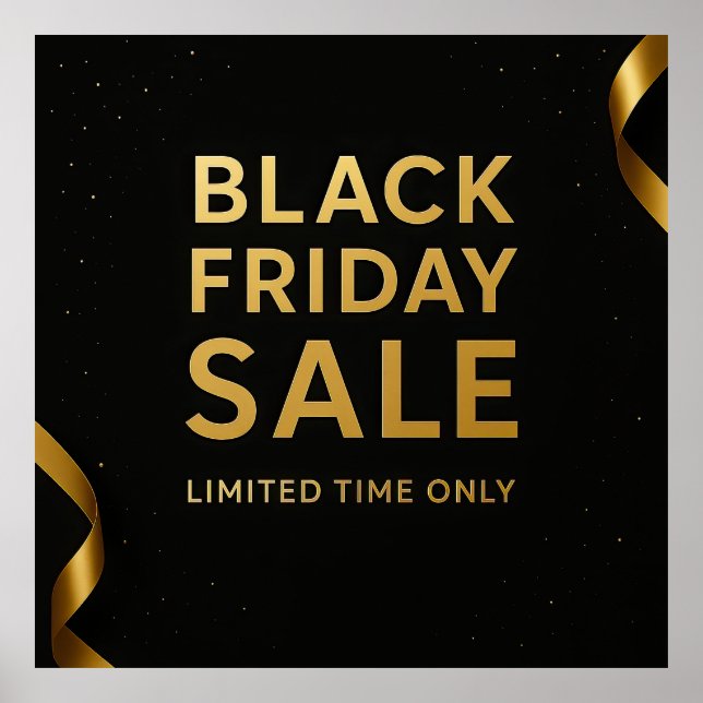 Affiche Black Friday  (Devant)