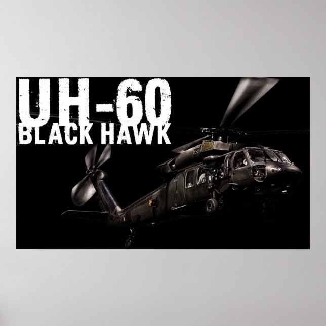 Affiche Black Hawk (Devant)