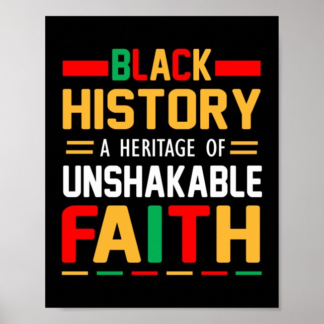Affiche Black History A (Devant)