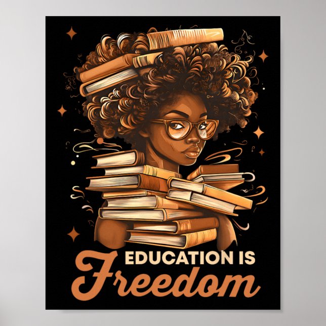 Affiche Black History Month Black Leaders African American (Devant)