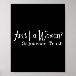 Affiche Black History Moth Ain't I A Woman Citation Africa