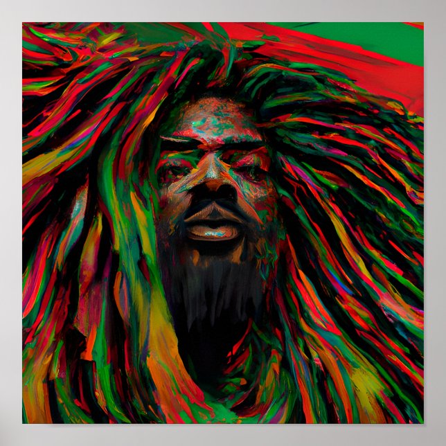 Affiche Black King Melanin Homme Bruh Hommes Fils Garçon P (Devant)