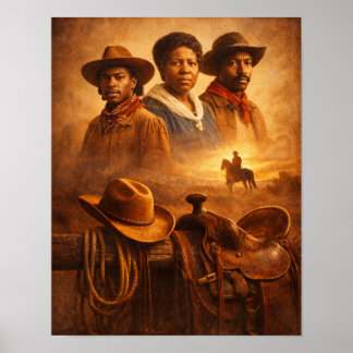Affiche Black Legends of the West