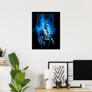 Affiche Black Lightning - Donnez De L'Espoir Aux Gens