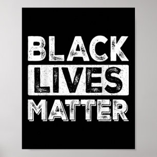 Affiche Black Lives Blm Human Rights Enfants Hommes Femmes