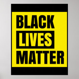Affiche Black Lives Matter