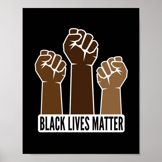 Affiche Black lives matter Art Print (Devant)