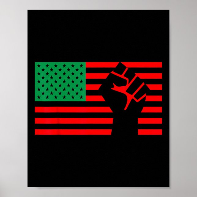Affiche Black Lives Problem Pan African American Union Fla (Devant)