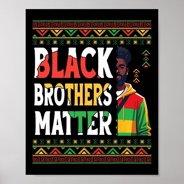 Affiche Black Man Black Brothers Problème African Pride Ra (Devant)
