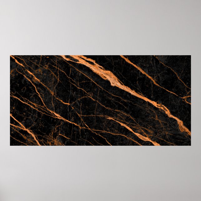 Affiche black marble with golden veins, emperador marble n (Devant)