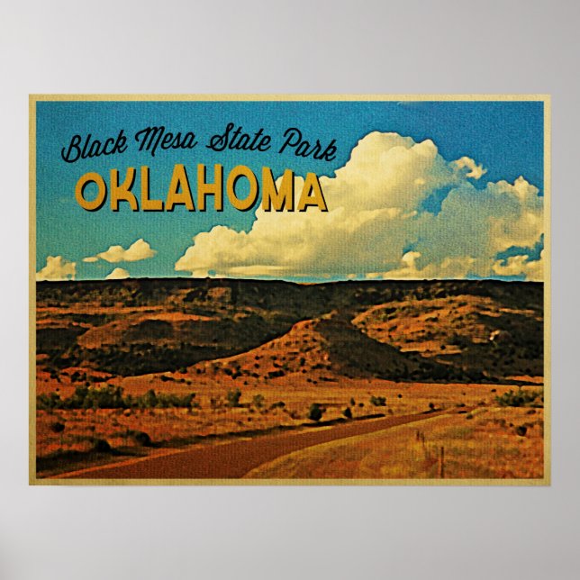 Affiche Black Mesa Oklahoma (Devant)