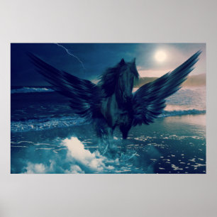 Affiche Black Pegasus Emerging