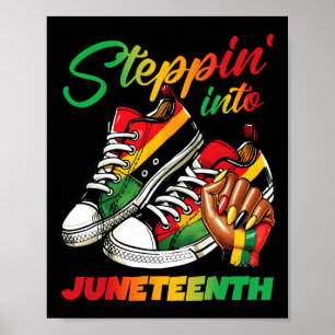 Affiche Black Power Junet1865 Melanin Pride Africaine