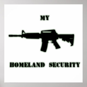 Affiche Black Rifle AR-15 de Phil's Art Online