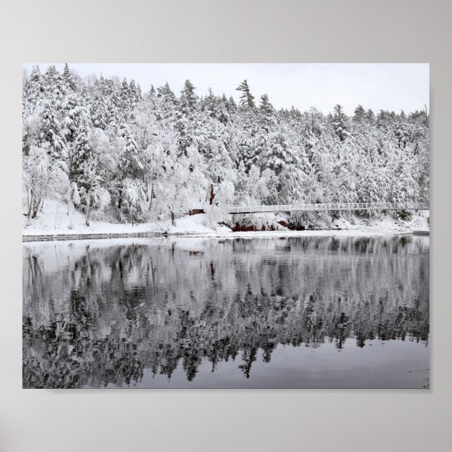 Affiche Black River Harbour Bridge, Michigan (Devant)