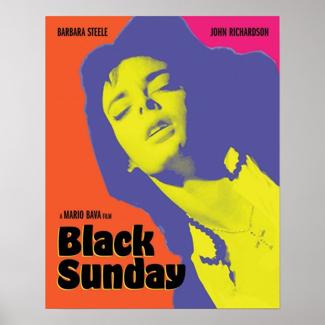 Affiche Black Sunday 1960 Film Alternative (Devant)