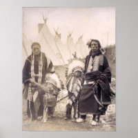 Black Tail Deer, chef sioux, 1904, Vintage
