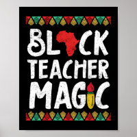 Black Teacher Magic School Funny Black Teacher