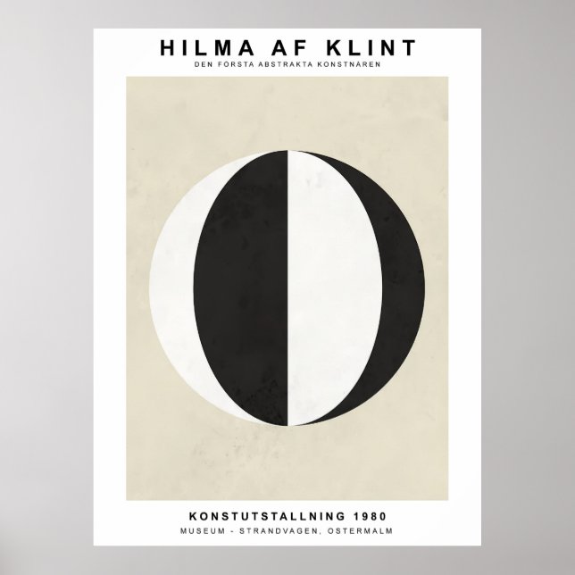 Affiche Black White (Devant)