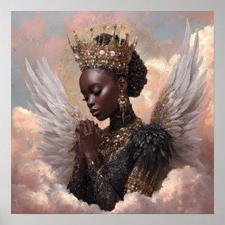 Affiche Black Woman Empowerment Art