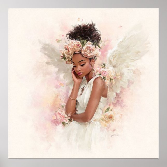 Affiche Black Woman Empowerment Art (Devant)