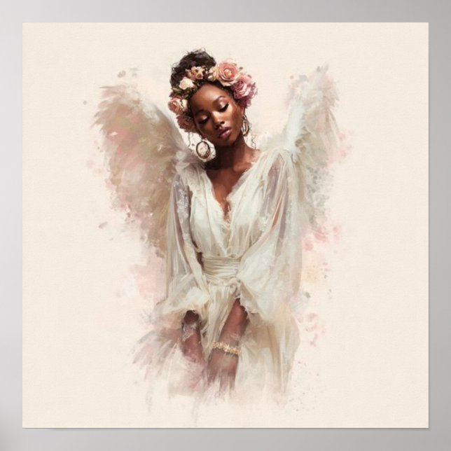 Affiche Black Woman Empowerment Art (Devant)