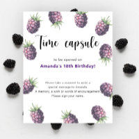 Blackberries Time Capsule 1er anniversaire