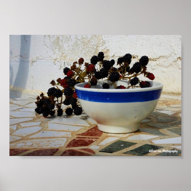 Affiche Blackberry Bowl sur Mosaic (Devant)