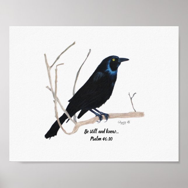 Affiche Blackbird Inspiration Print (Devant)