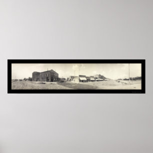 Affiche Blackfoot, photo 1909 d'identification