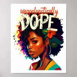 Affiche Blackité Noir Chaque Mois Histoire Noire Africaine